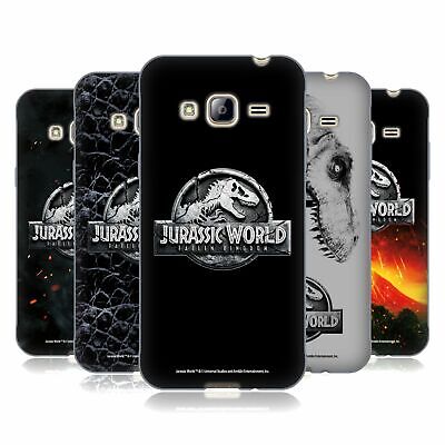 Official Jurassic World Fallen Kingdom Logo Soft Gel Case For Samsung Phones 3