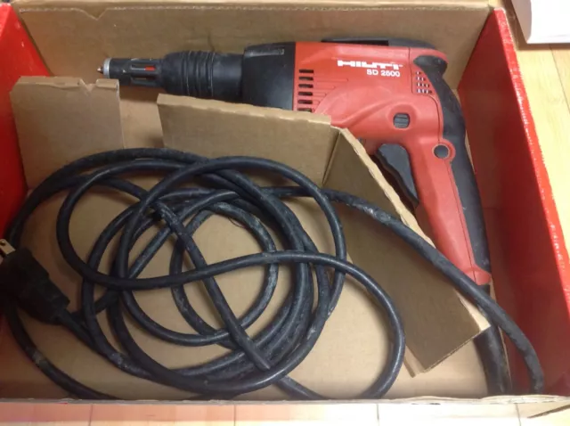 HILTI SD2500 1/4" Wood/Drywall Screwdriver