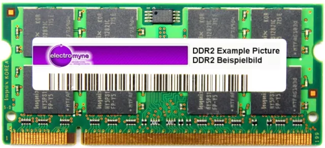 1GB Asus DDR2-667 RAM PC2-5300S so-Dimm 04G001617652 Unifosa GU331G0AJEPN6E2L4GG