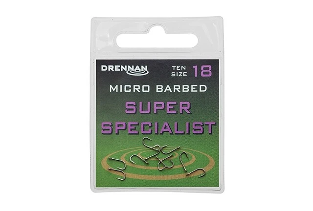 Drennan Super Specialist Hooks All Sizes Coarse Hooks Coarse Fishing