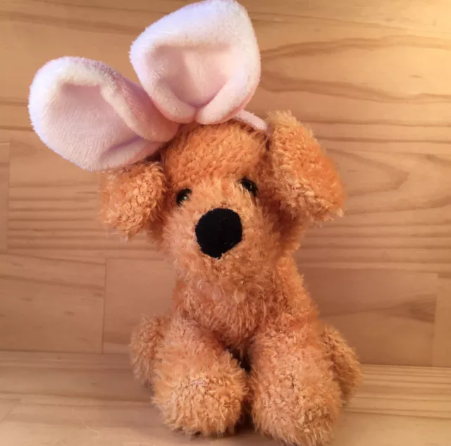 BUNNY THE PUPPY DOG “Brown” Gorgeous Cuddly Puppy Soft Toy Plush Animal Friend