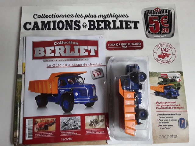 CAMION BERLIET - N*1 - GLM 10  Benne De Chantier  - 1/43 £8.42