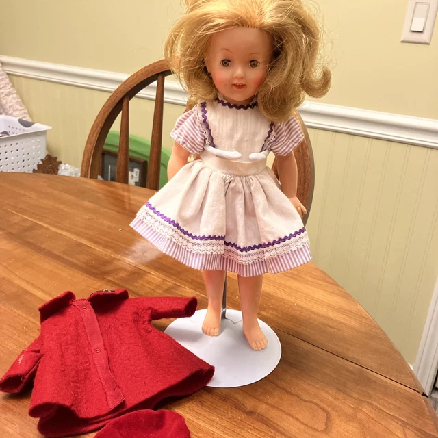 Vintage Ideal 1950s Shirley Temple Doll ST-12 with Clothes