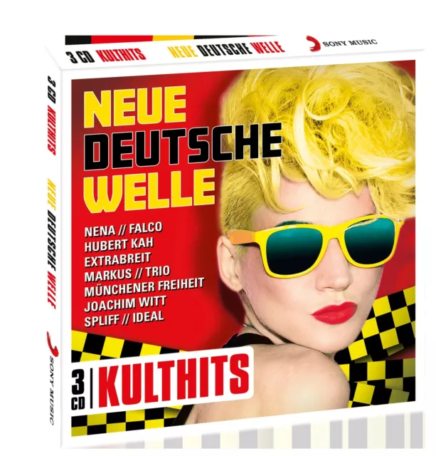 Exklusive 3CD-Box Kulthits - Neue Deutsche Welle mit Hits aus der 80er Ära NEU