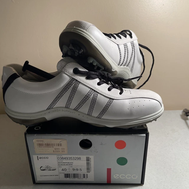 ECCO WOMEN’S GOLF Shoes Arch Support Size 99.5 New In Box 65.00