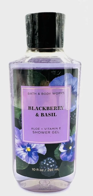 New Bath& Body Works Shower Gel Wash blackberry & basil