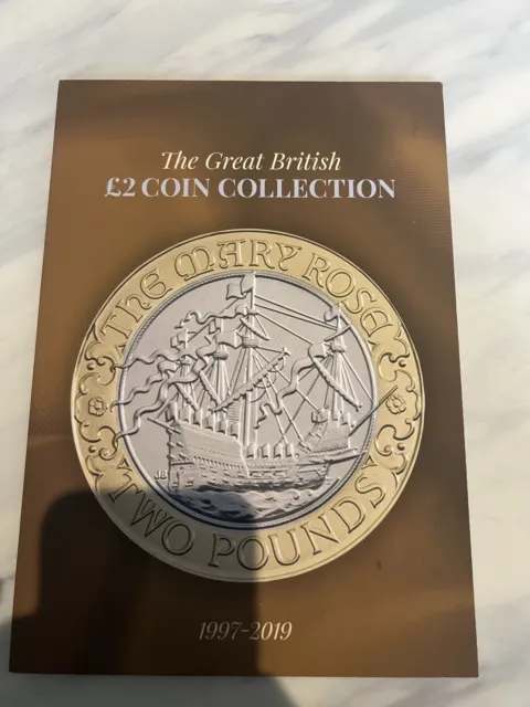 The great British £2 coin collection 1997-2019