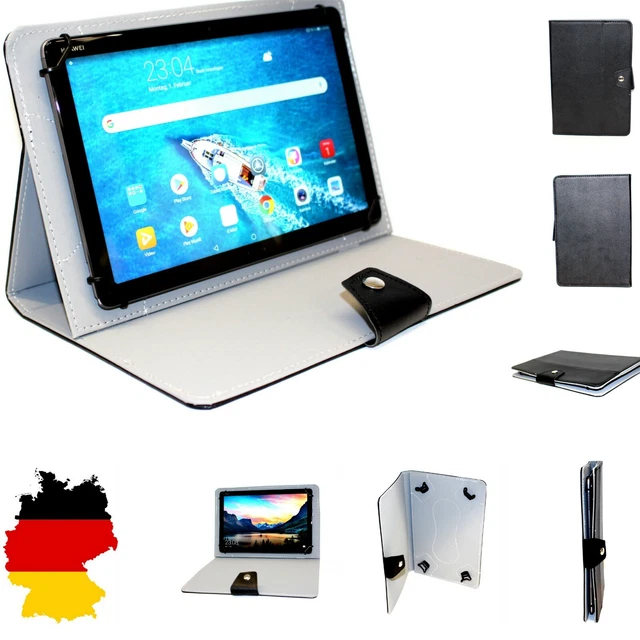 Tablet Hülle für Samsung Leder imitat Schutzhülle Tasche Cover 10,1 Zoll 7 zoll
