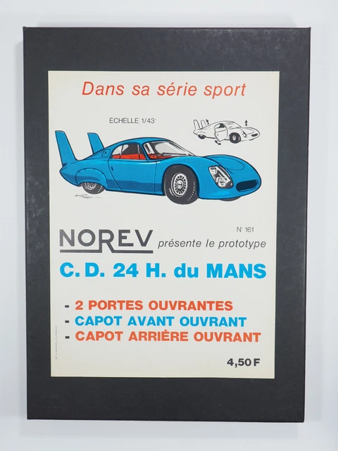 NOREV - Rare Affichette Revendeur Originale - 1/43