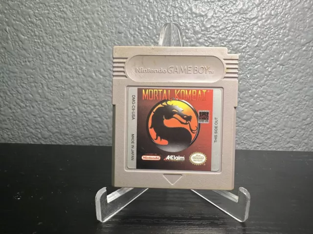 Mortal Kombat (Nintendo Game Boy, 1993) Cartridge Only