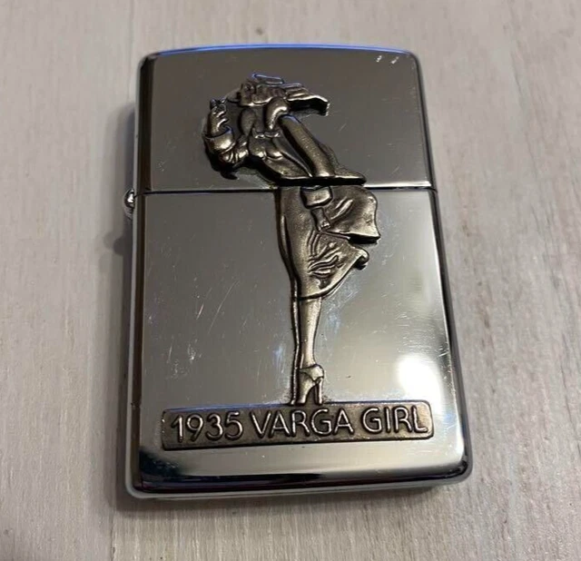Zippo Oil Lighter Windy Girl 1935 Varga Girl