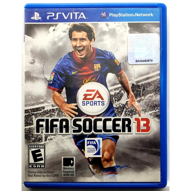 FIFA SOCCER 13 Sony Playstation Vita Authentic 180 Day Guarantee PS