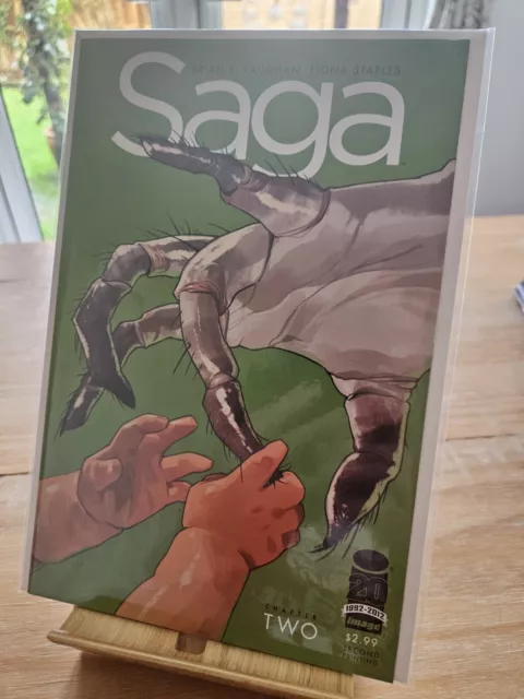 Saga #2 - 2nd print - 2012 - Image Comics