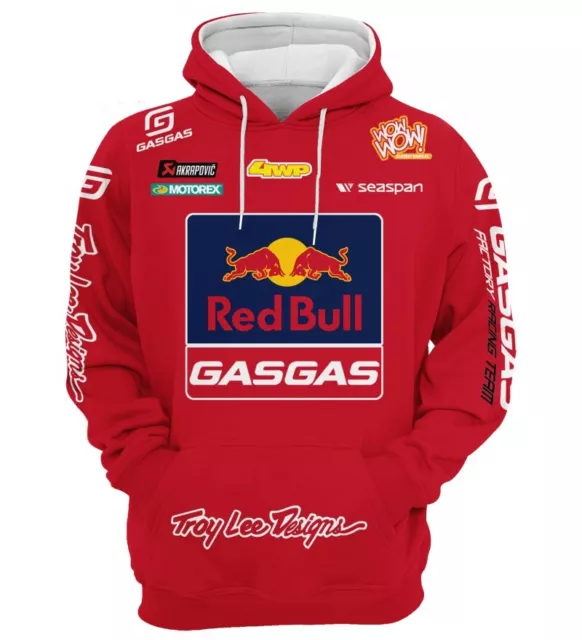 Herren Sweatshirts GASGAS RACING TEAM Hoodie §4087SW Grosse S- 3XL