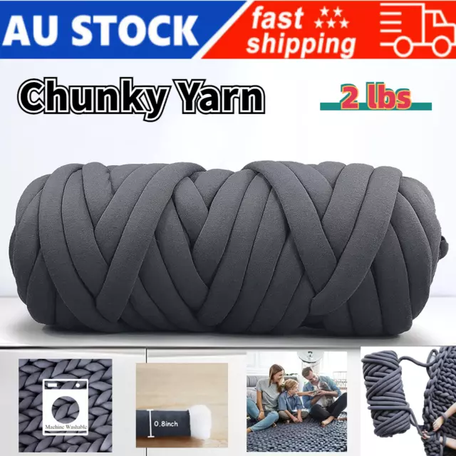 250G/0.55lbs Thick Tube Yarn Super Bulky Yarn for Crochet Crafts -  AliExpress