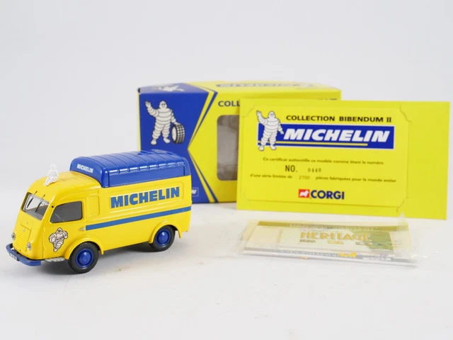 Corgi EX70512 Michelin Renault 1000 kg with raised roof bibendum collection