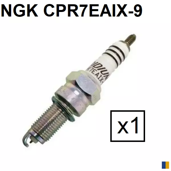 Bougie d'allumage NGK iridium type CPR7EAIX-9 (9198)