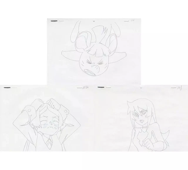 アニメムック　Little Witch Academia 2013-2015 RAW IN-BITWEEN FRAME LITTLE WITCH ACADEMIA 2013-2015 Raw In-Bitween Frame