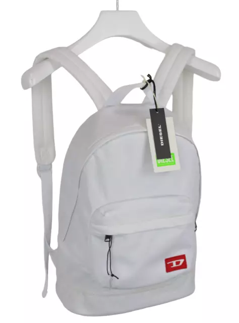 DIESEL X08363 Bag Men's ONE SIZE White Casual Logo Backpack