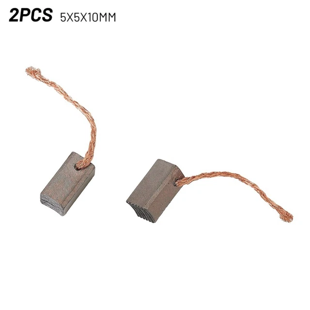 2* brosse en carbone 2 pièces brosse en carbone de haute qualité pratique dura