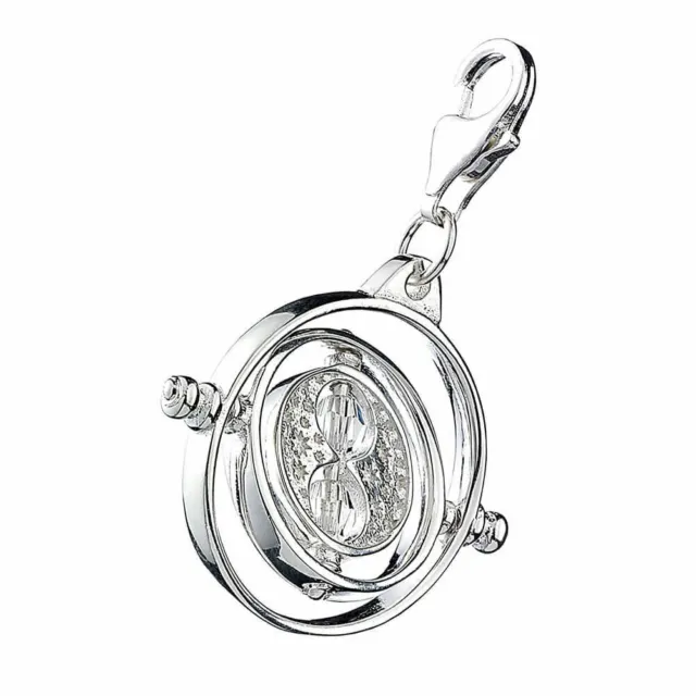 Harry Potter Time Turner Charm With Crystals - Boxed Clip On Wizard GIft