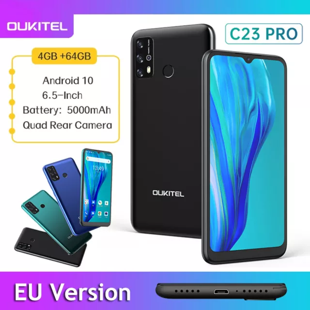 Smartphone Android Oukitel C23 Pro 6,53"" 4 GB 64 GB MT6762V 10000 mAh