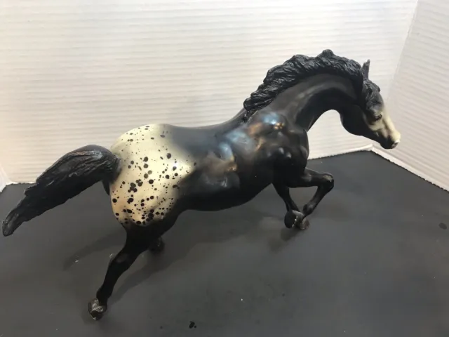 VINTAGE Breyer Horse #127 Running Stallion Black Blanket Appaloosa