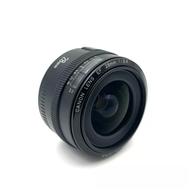 Canon Lens EF 28mm 1:2.8 Objektiv schwarz - Refurbished (sehr gut) - Garantie