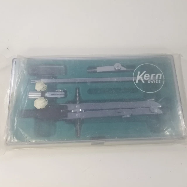 Vintage KERN Switzerland Drafting Drawing Set