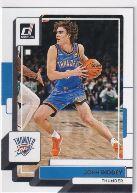 2022-23 Panini Donruss NBA Basketball No. 102 Josh Giddey