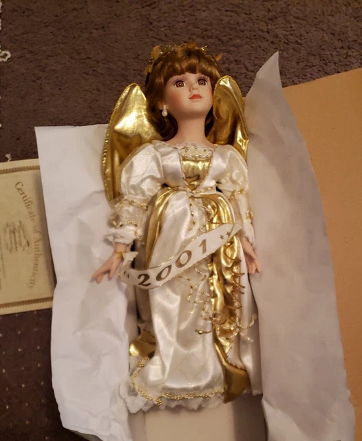 Heritage Signature Collection Angel Doll Porcelain  NIB