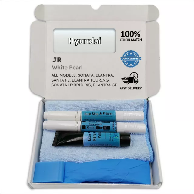 JR White Pearl Touch Up Paint for Hyundai SONATA ELANTRA SANTA FE TOURING HYBRI