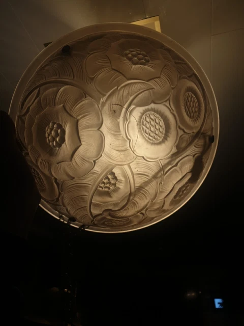 Plafonnier Art Déco en Verre Style Murano, 1920s en vente sur