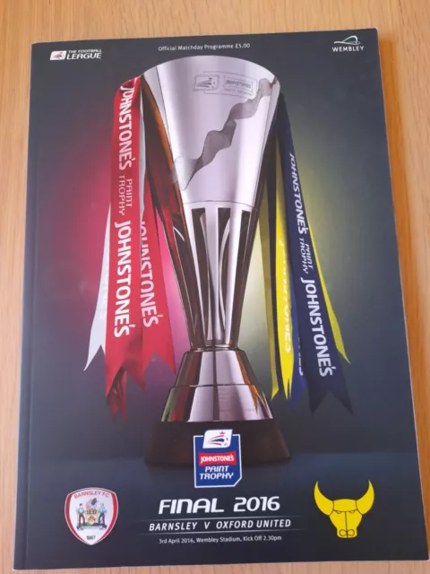 Barnsley V Oxford United JPT Final 2016 Wembley