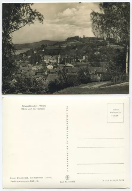 40732 - Narrow Kalden - view of the castle - real photo - old postcard