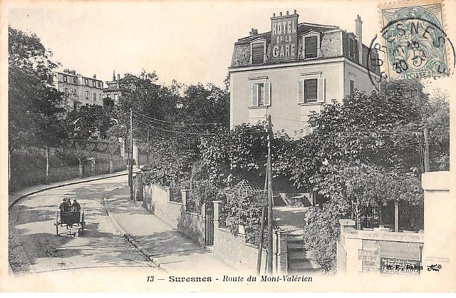 92 - SAN63257 - SURESNES - Route du Mont Valérien