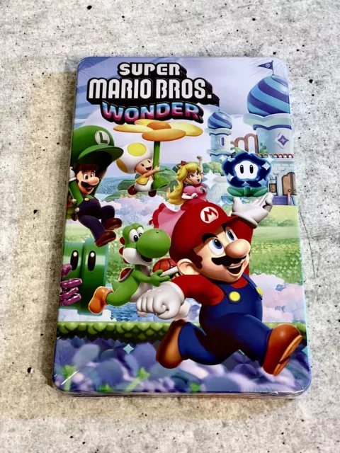 🏰 Super Mario Bros. WONDER - Custom Steelbook SWITCH - No Game / Kein Spiel