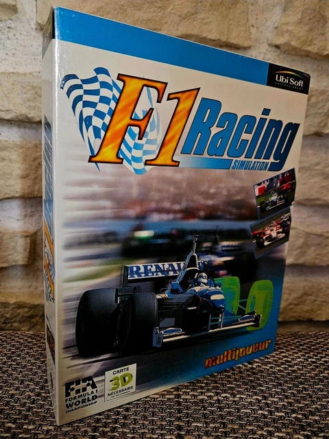 Racing Simulation 1 (Formule 1 1996) – PC – Version Française – Neuf Sous Blister
