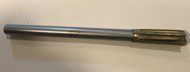 Super Tool Inc. .6105 Carbide Tipped Shank Straight Flute Expansion Reamer