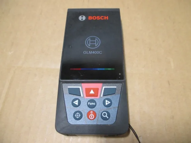 Bosch GLM400C Blaze 400ft Bluetooth Laser Measure w/Camera Viewfinder
