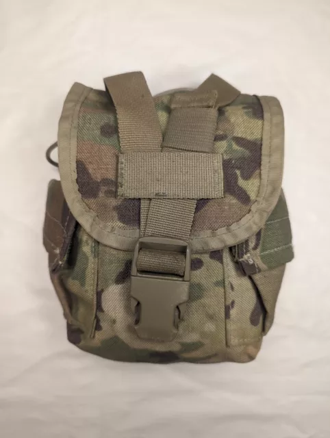 USGI OCP Multicam Molle II 1 QT General Purpose Canteen Pouch  Good