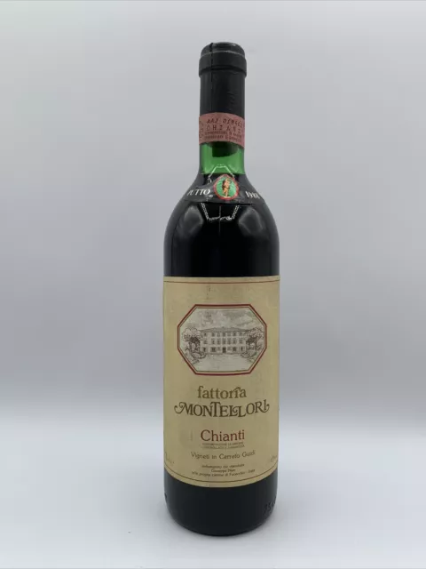 Fattoria Montellori Vino Chianti D.O.C.G. Putto 1988 75cl 12% Vol.