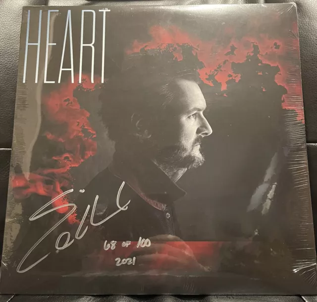 Eric Church Heart Vinyl Signed Limited Edition 68/100