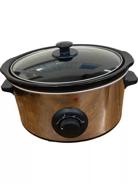 BREVILLE ITP136 SLOW Cooker 210W Stainless Steel Glass Lid Kitchen Appliance 15.00 PicClick UK
