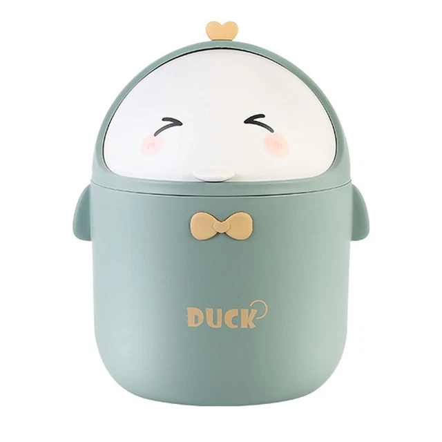 Cestino Ufficio Pattumiera Da Tavolo Piccola - Con Coperchio Per Ufficio, Bagno E Scrivania Cestino Piccolo Ufficio