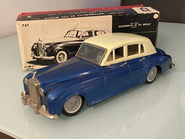 Ancien Jouet En Tôle Bandai - Bateau Cargo SS Silver Mariner - Vintage Japan - Collection Jouets Rétro