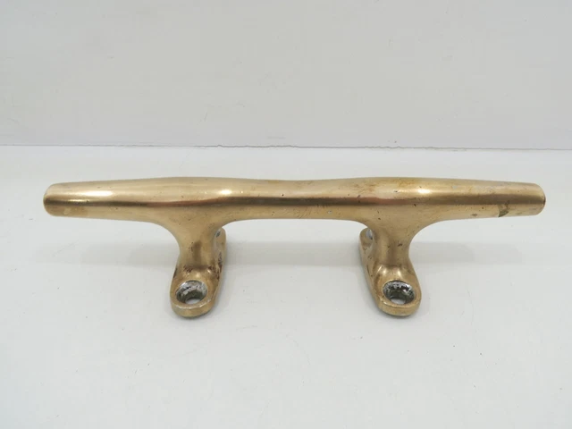 12+1/8 inch Long Bronze Boat Cleat Sail Ship Tug (D3A106C)