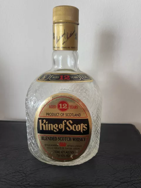 SCOTCH WHISKY BOTTLE - Glasgow European City Of Culture 1990