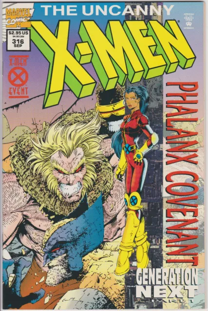 Uncanny X-Men #316, Vol.1, Marvel Comics, High Grade,1st Monet St. Croix