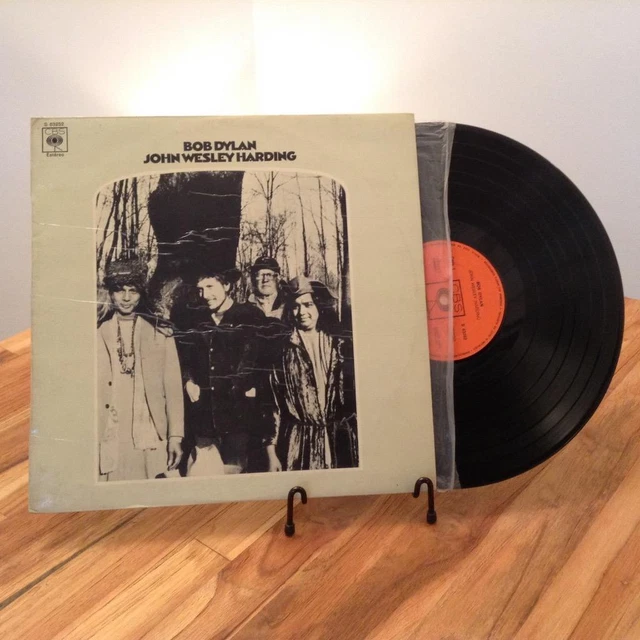 Bob Dylan [John Wesley Harding] 1970 Spanish S-63252 Lp Orange Cbs